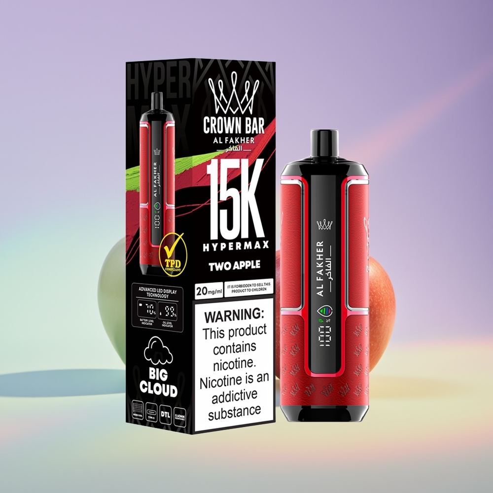 Wholesale Finland Al Fakher Crown Bar 15K Kaksi Omena