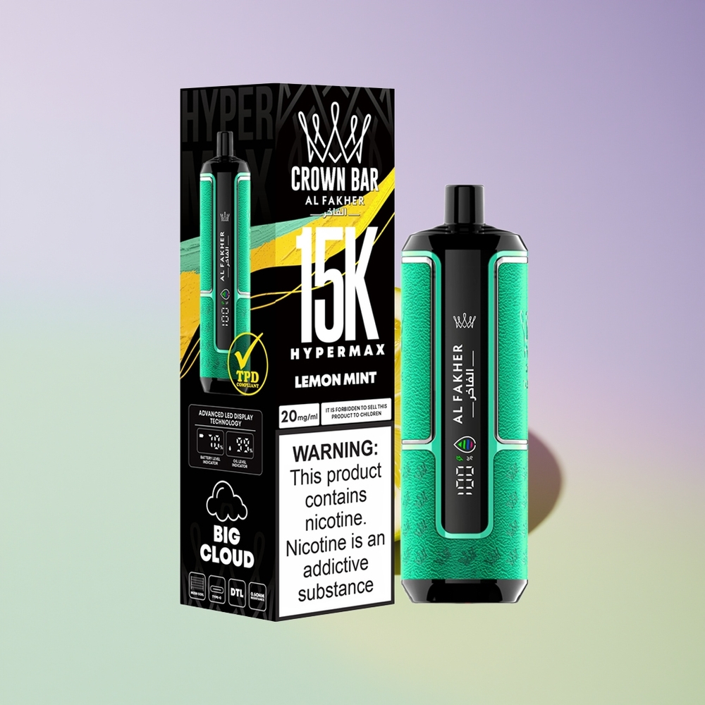 Wholesale Finland Al Fakher Crown Bar 15K Sitruuna Minttu
