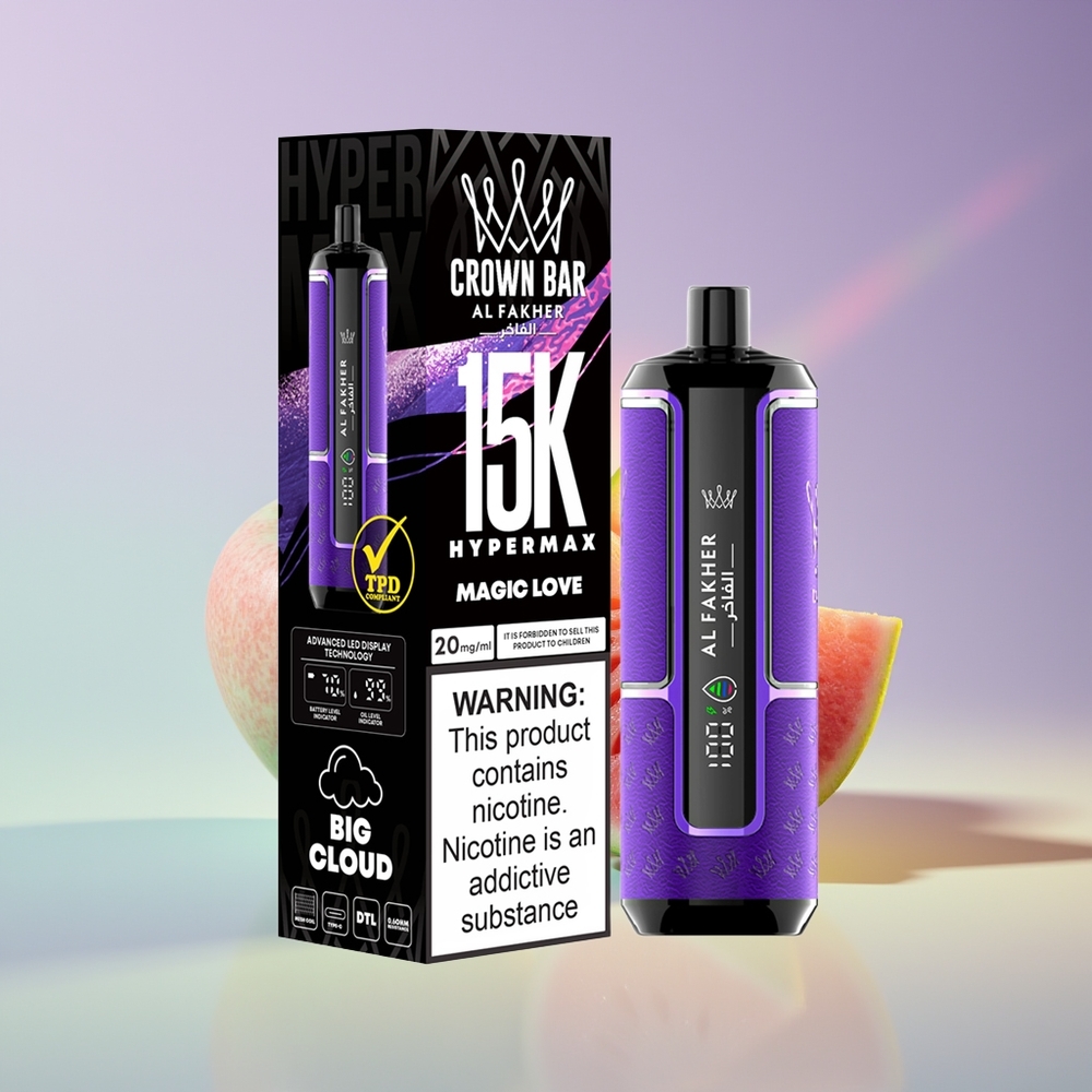 Wholesale Finland Al Fakher Crown Bar 15K Taika Rakkaus