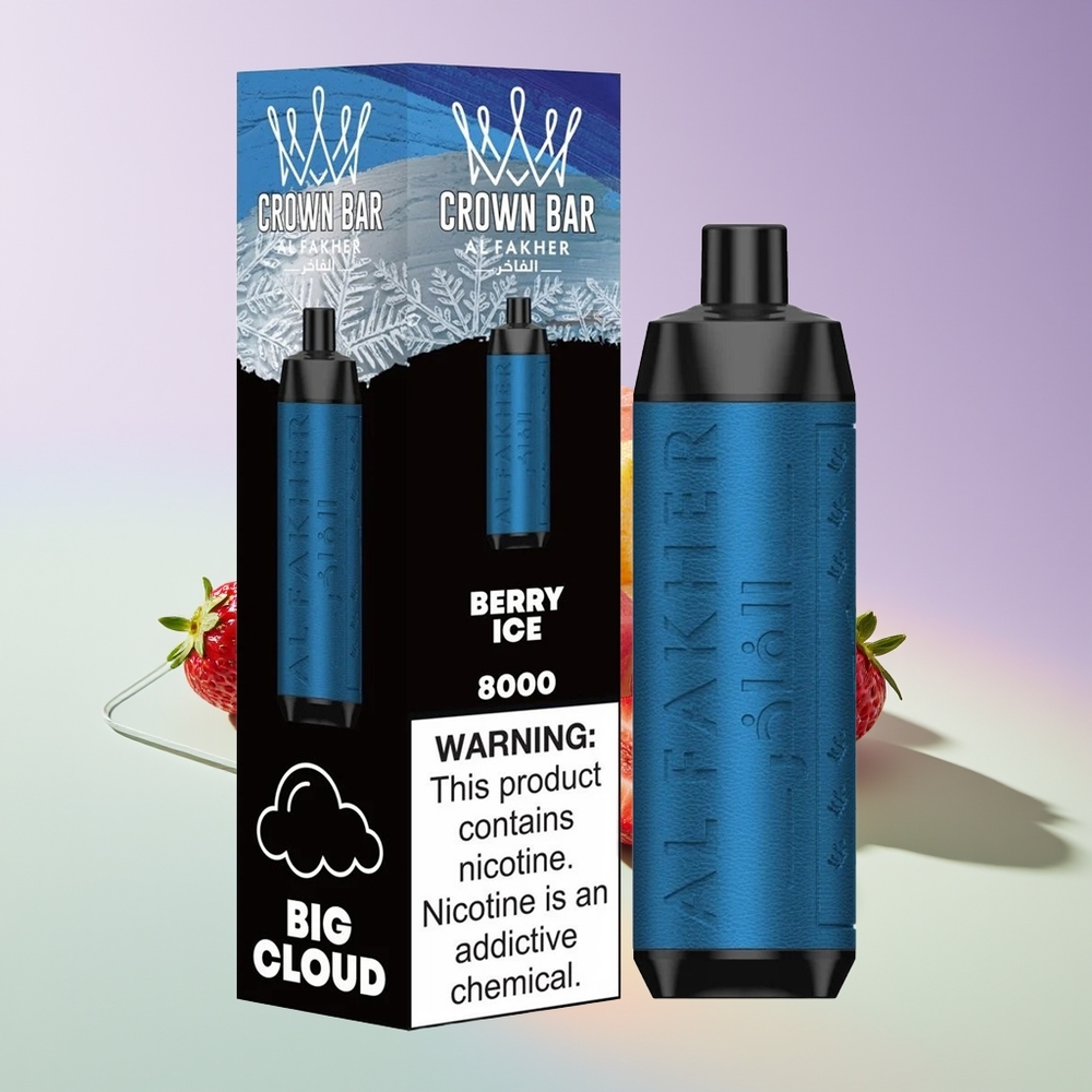 Wholesale Finland Al Fakher Crown Bar 8000 Puffit Marja Jää