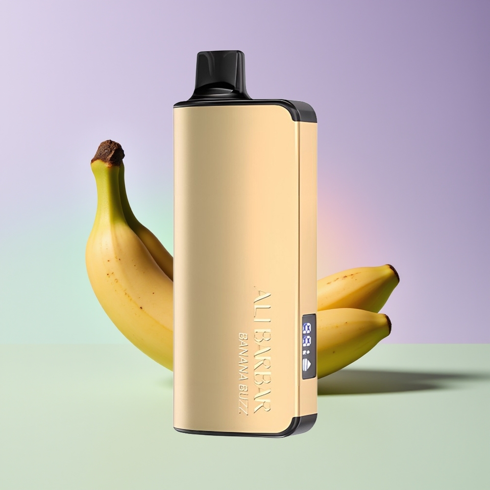Wholesale Finland Alibarbar Ingot 9000 Puffs Banaanin Humina