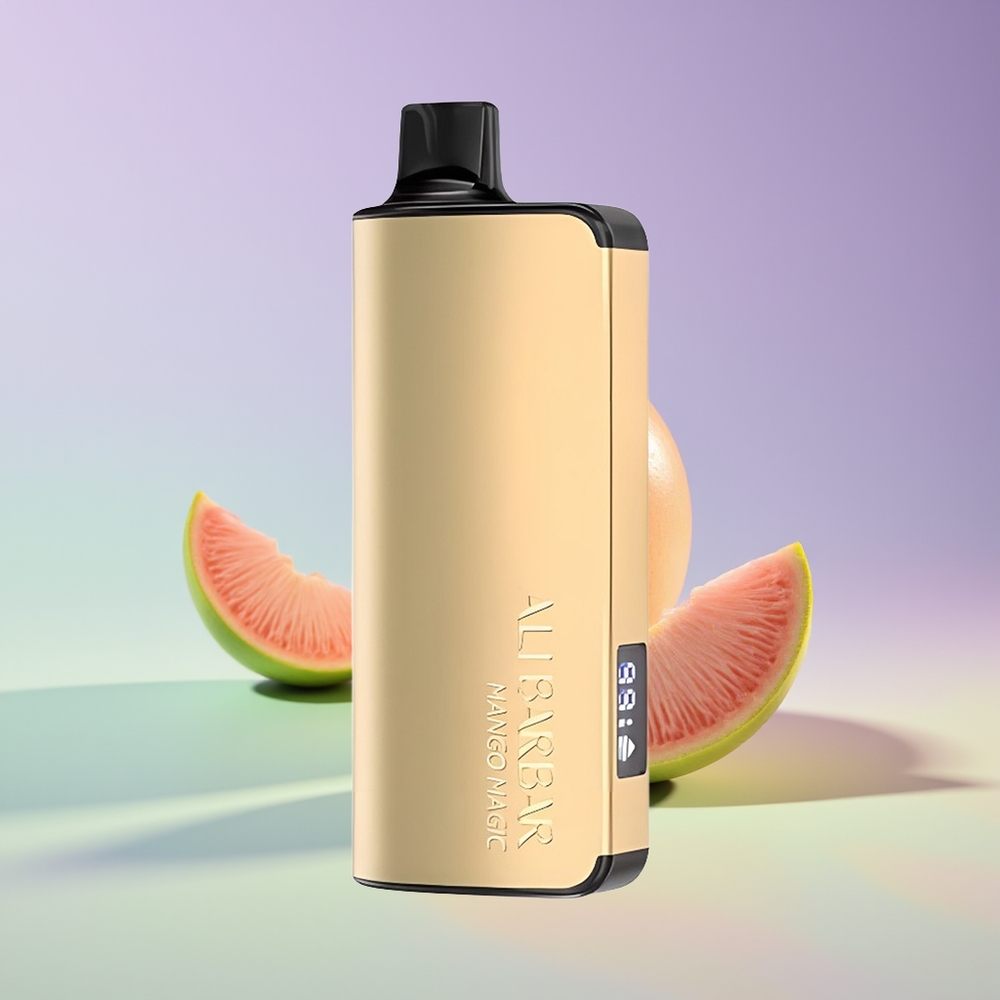 Wholesale Finland Alibarbar Ingot 9000 Puffs Mangotaika