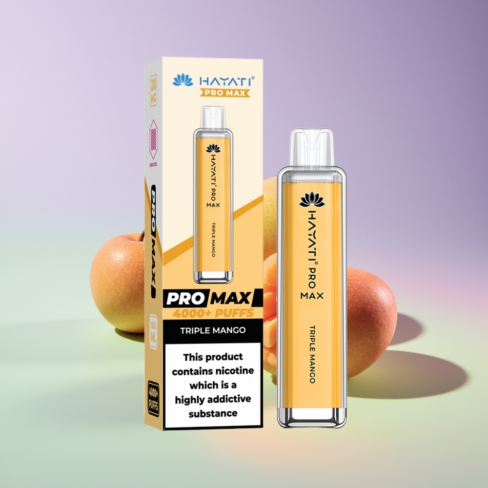 Wholesale Finland Hayati Pro Max 4000 Kolmoismango Kertakäyttöinen Höyrystin