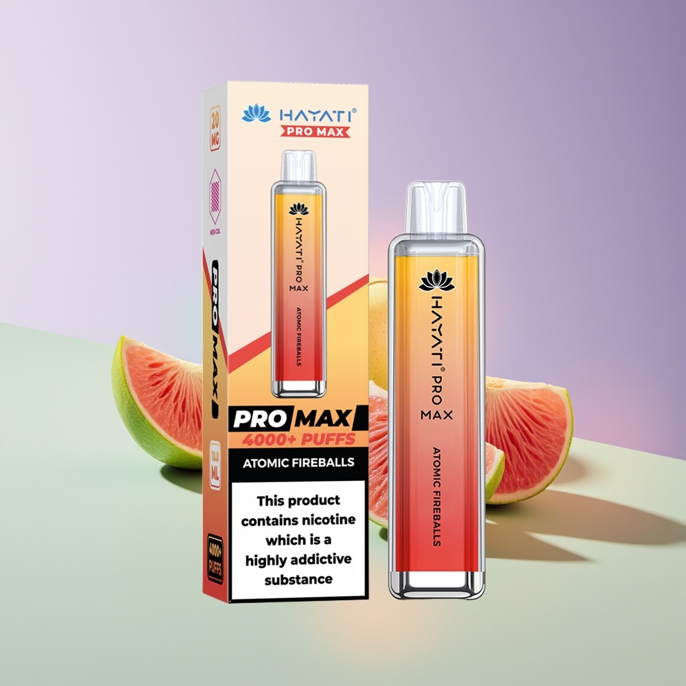 Wholesale Finland Hayati Pro Max 4000 Puhallus Kertakäyttöinen Vape Atomipalot