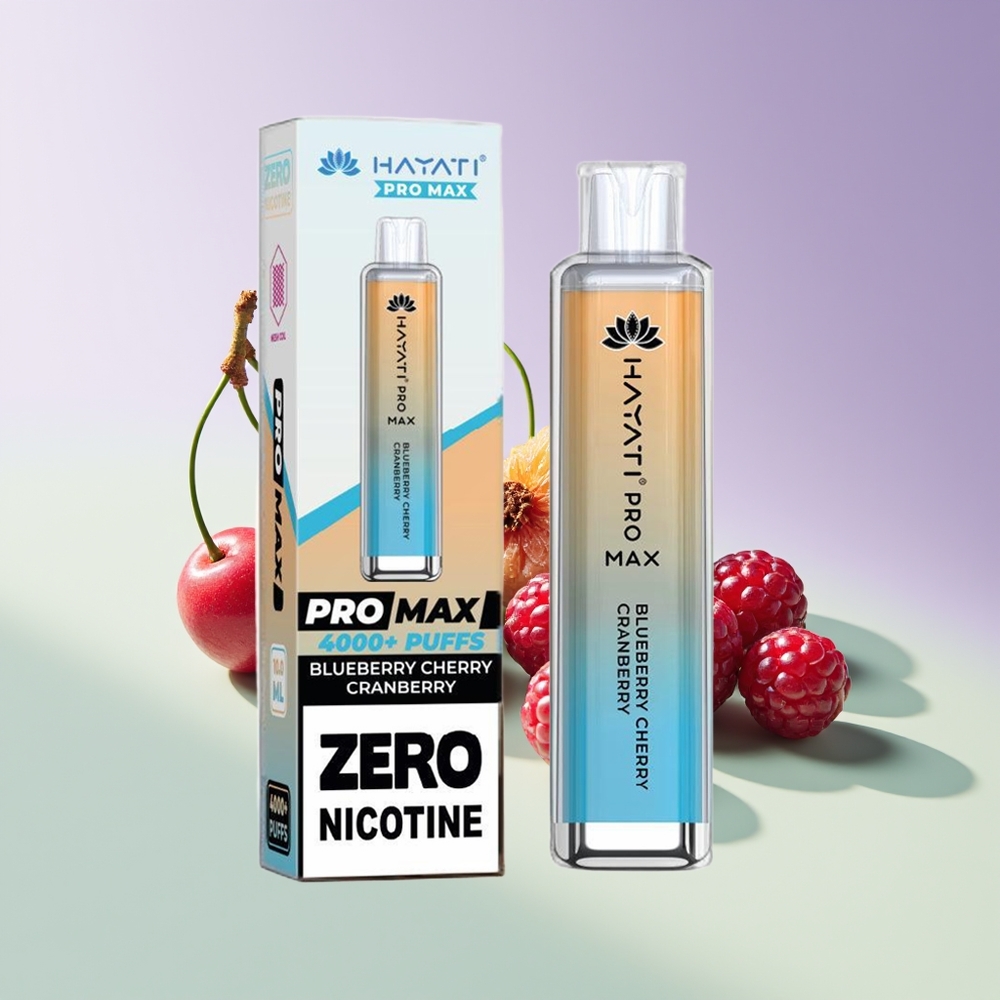 Wholesale Finland Hayati Pro Max 4000 Puhallusta Mustikka Kirsikka Karpalo