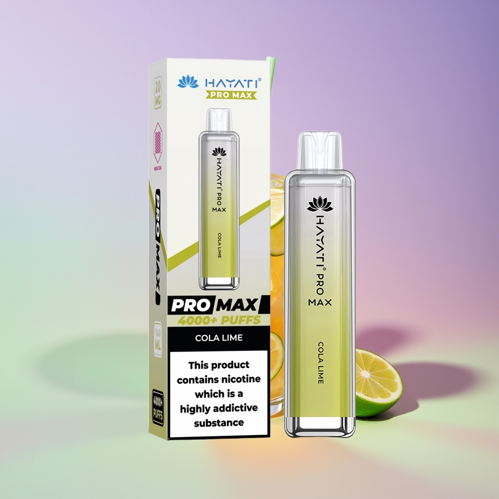Wholesale Finland Hayati Pro Max 4000 Suhkakola Lime - Kertakäyttöinen Höyrystin