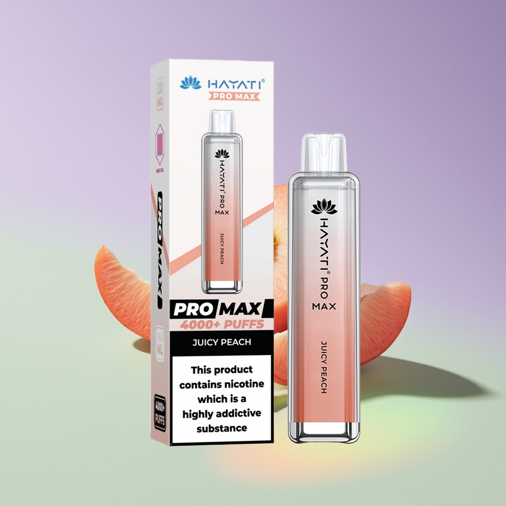 Wholesale Finland Hayati Pro Max 4000 Suihkua Mehevä Persikka