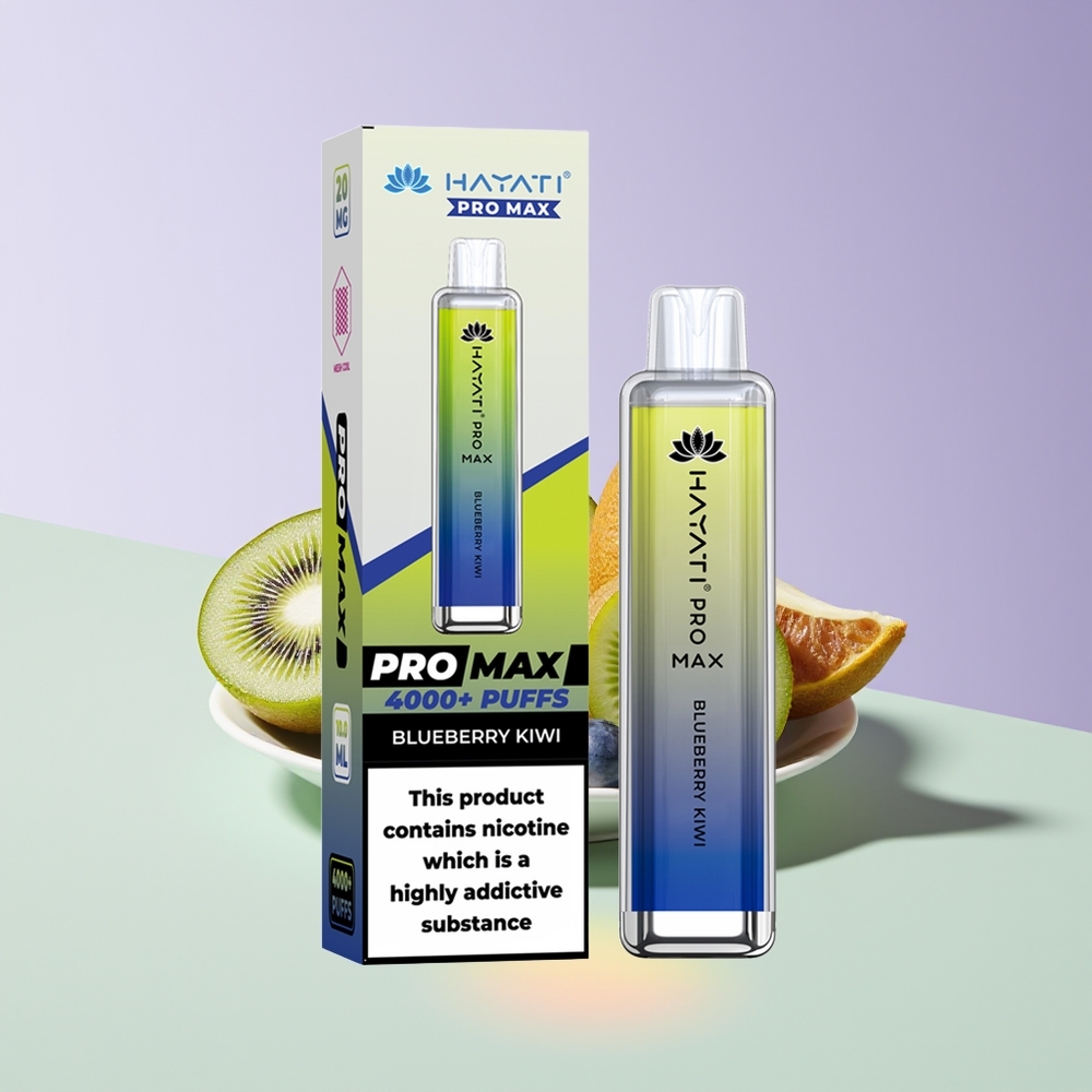 Wholesale Finland Hayati Pro Max 4000 Suudelma Mustikka Kiivi
