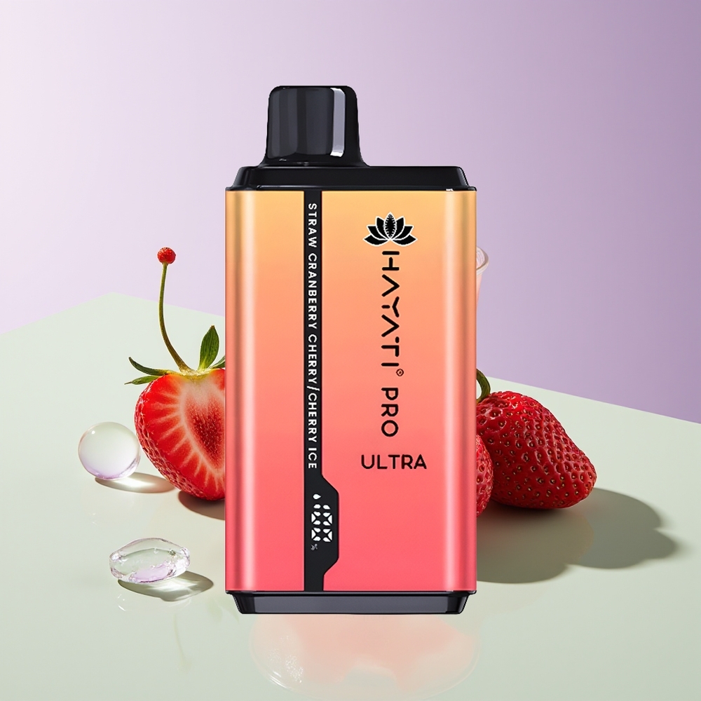 Wholesale Finland Hayati Pro Ultra 15000 Puffs Mansikka Karpalo Kirsikka Kirsikka Jää