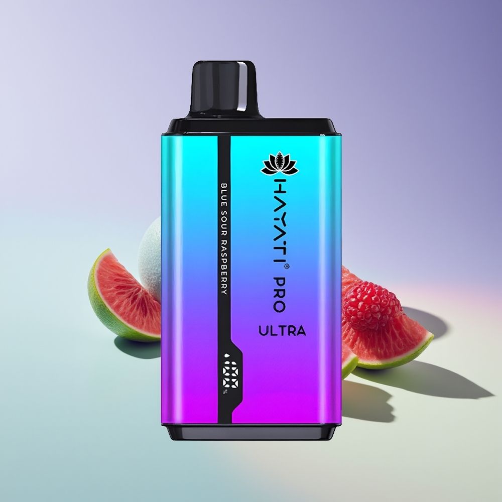 Wholesale Finland Hayati Pro Ultra 15000 Puffs Sininen Hapan Vadelma