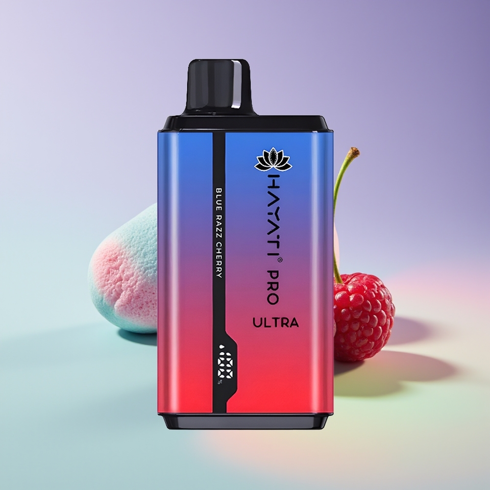 Wholesale Finland Hayati Pro Ultra 15000 Puffs Sininen Vadelma Kirsikka