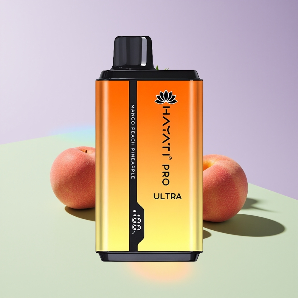 Wholesale Finland Hayati Pro Ultra 15000 Suupaloja Mango Persikka Ananas Kertakäyttöinen Höyrystin