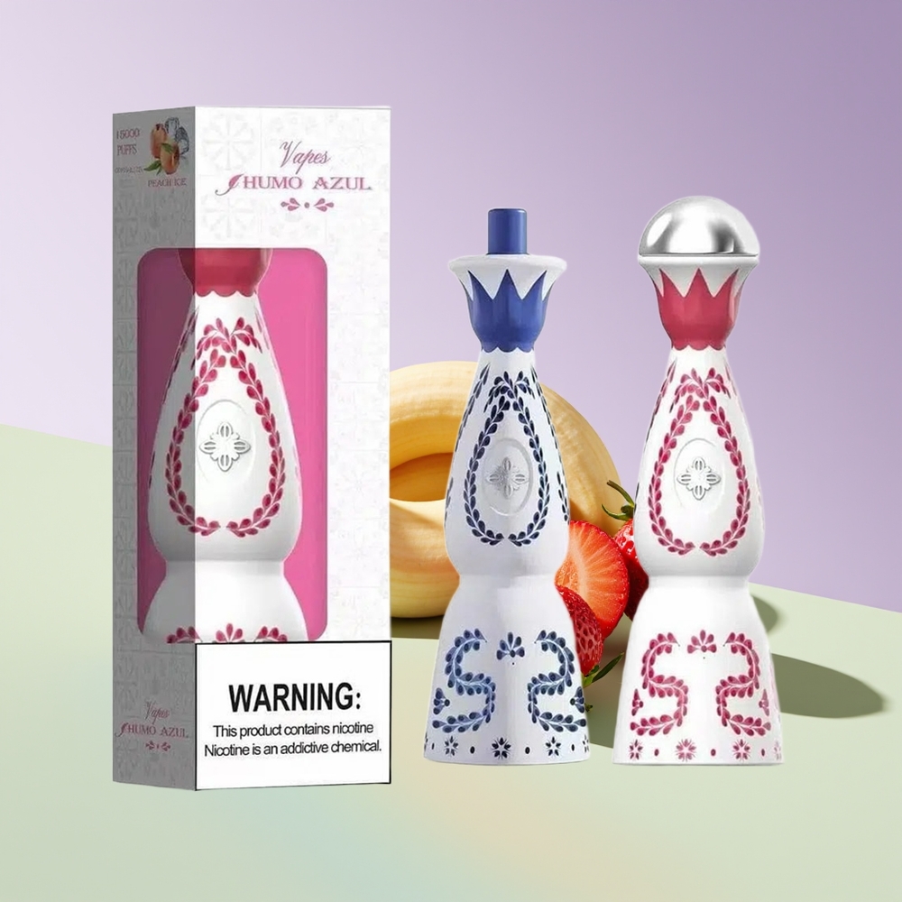 Wholesale Finland HUMO Azul 15000 Puffs 20mL Mansikka Banaani