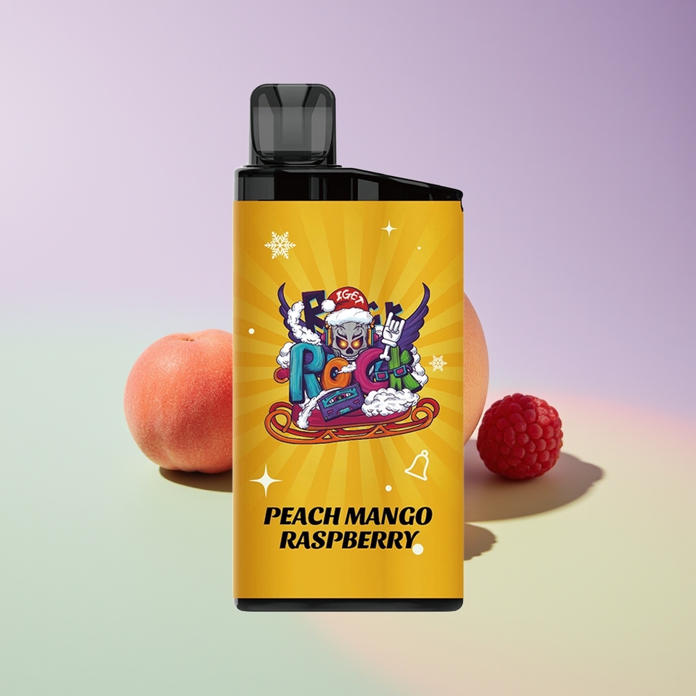Wholesale Finland IGET Bar 3500 Tuhkaa Kertakäyttöinen Höyrystin Persikka Mango Vadelma