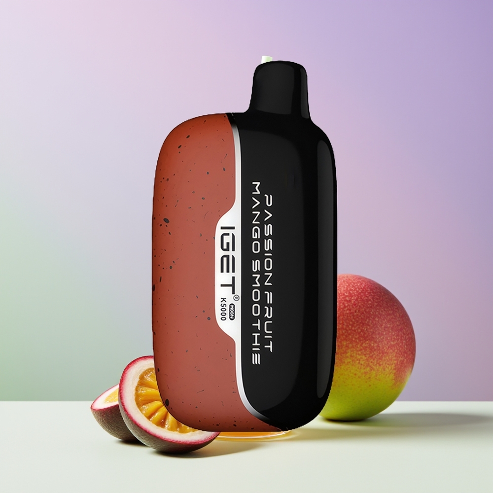 Wholesale Finland IGET Moon K5000 5000 Puffs Passiohedelmä Mango Smoothie