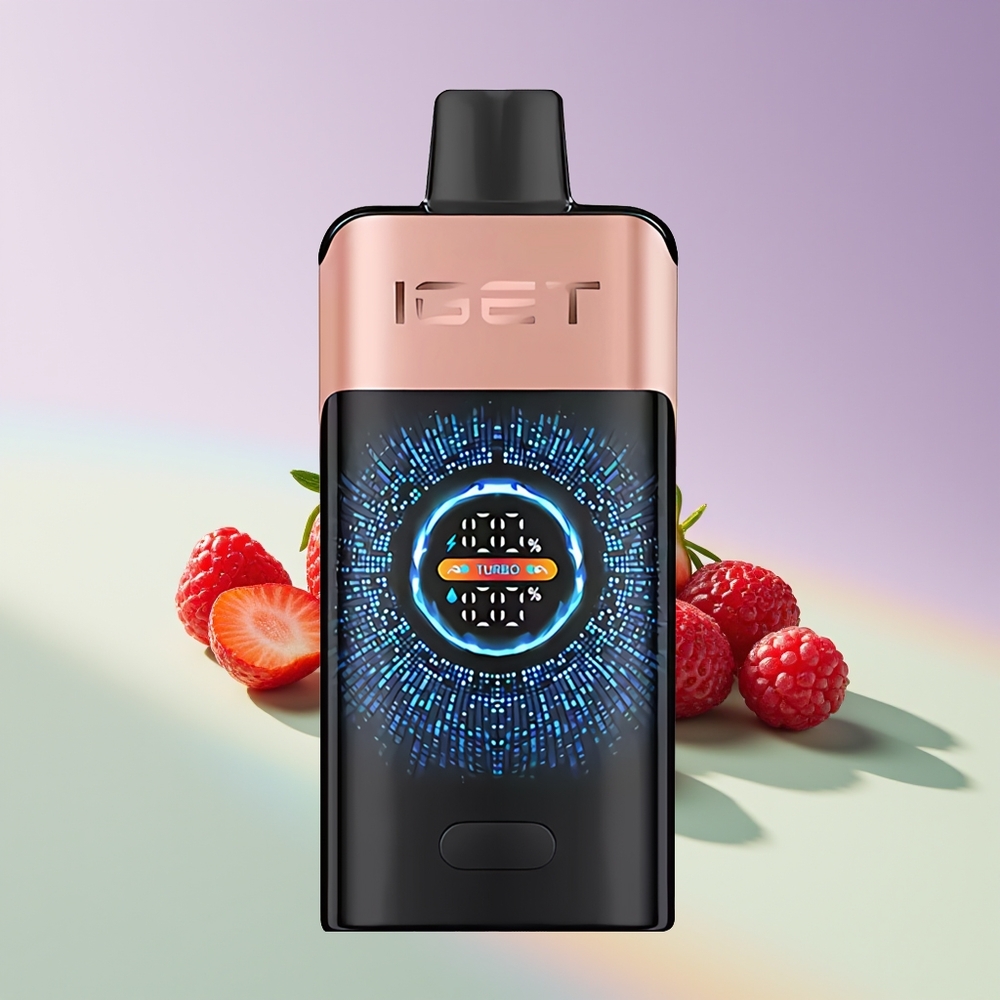 Wholesale Finland IGET ONE 12000 Puffs Mansikka Vadelma