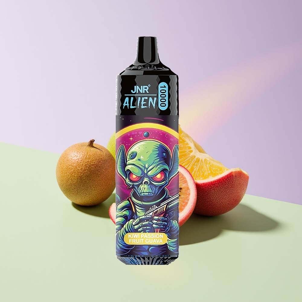 Wholesale Finland JNR Alien 10000 Puffs 850mAh Kiivi Passiohedelmä Guava