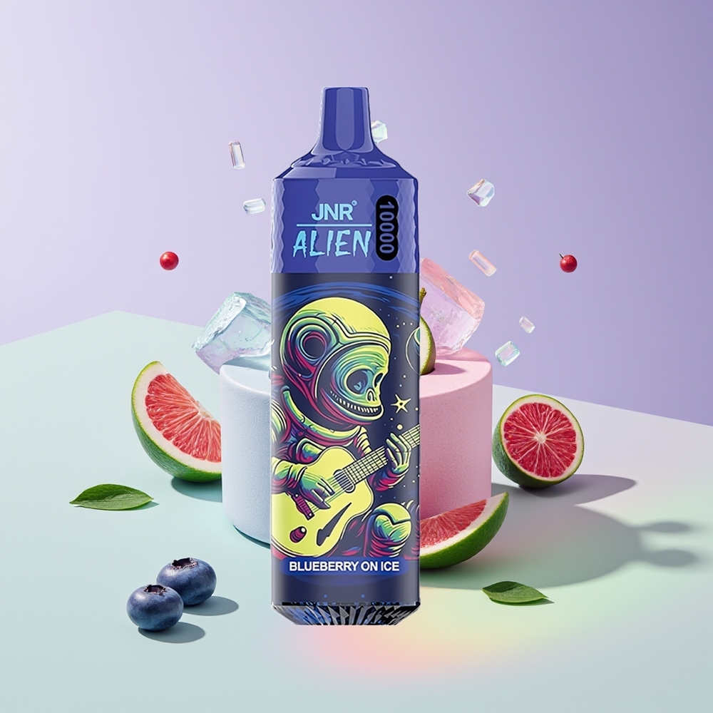 Wholesale Finland JNR Alien 10000 Puffs 850mAh Mustikka Jäässä