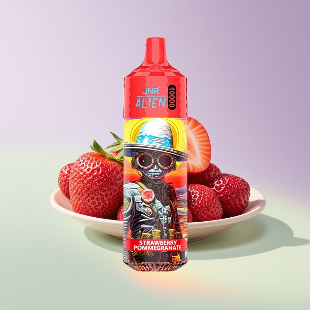 Wholesale Finland JNR Alien 10000 Puffs 850mAh mansikka granaattiomena