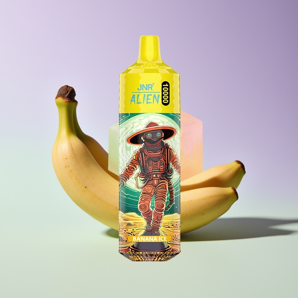 Wholesale Finland JNR Alien 10000 Puffs Bananijää