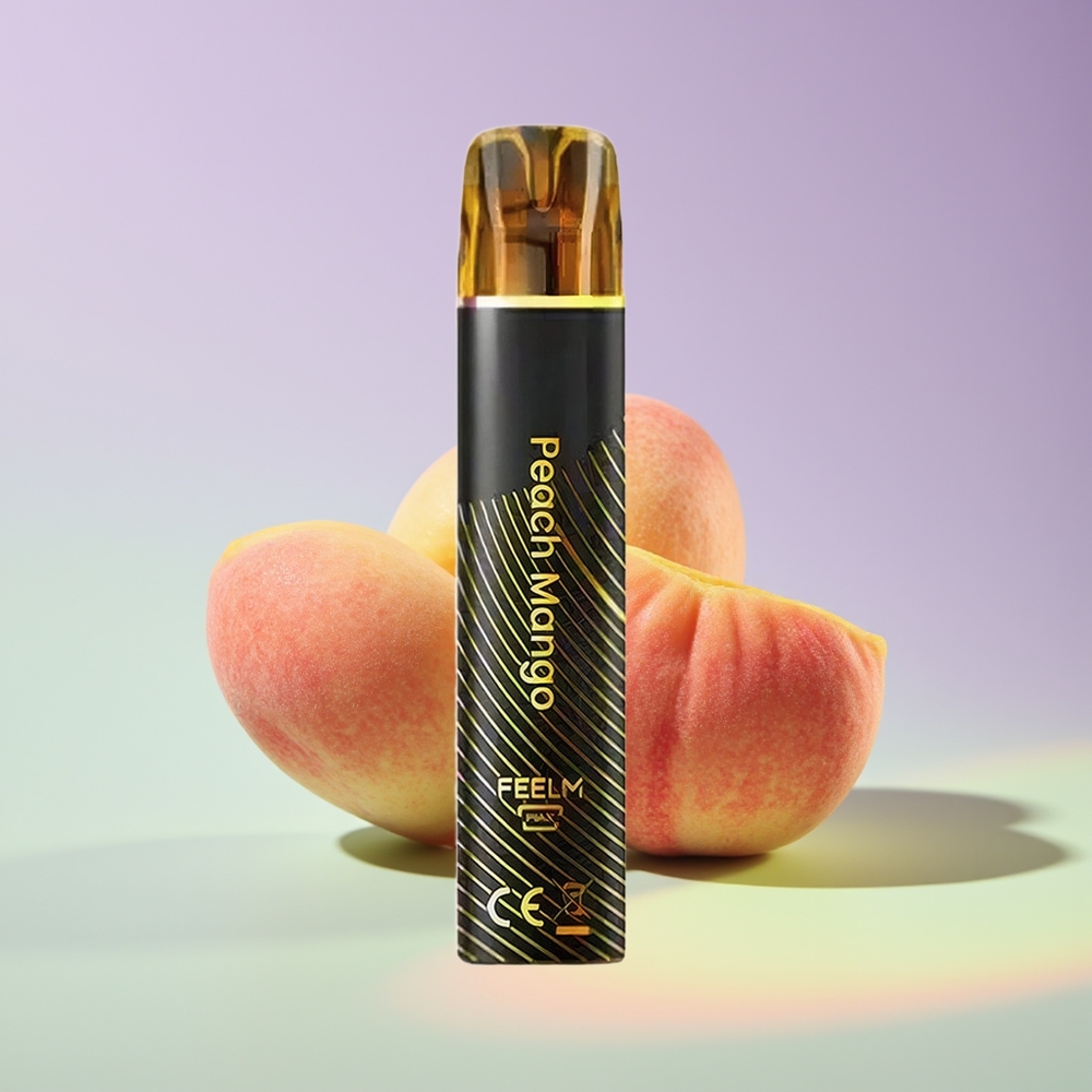Wholesale Finland JNR Black&Golden 800 Puffs Persikka Mango
