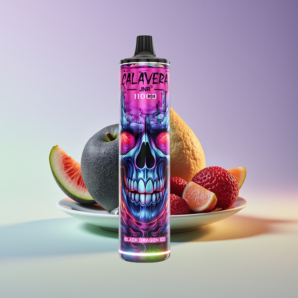 Wholesale Finland JNR Calavera 11000 Puhallusta Musta Lohikäärme Jää