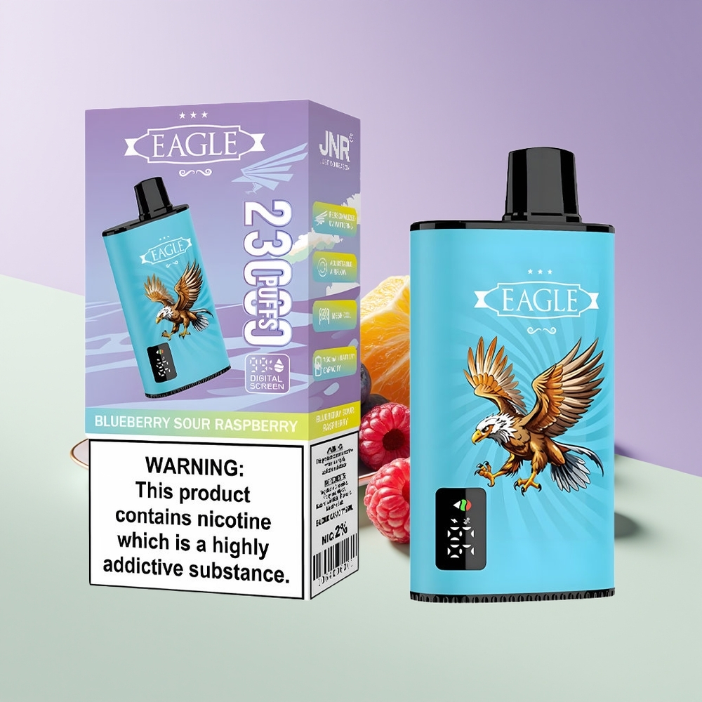 Wholesale Finland JNR EAGLE Smart 23000 Puffs Mustikka-Hapanvadelma