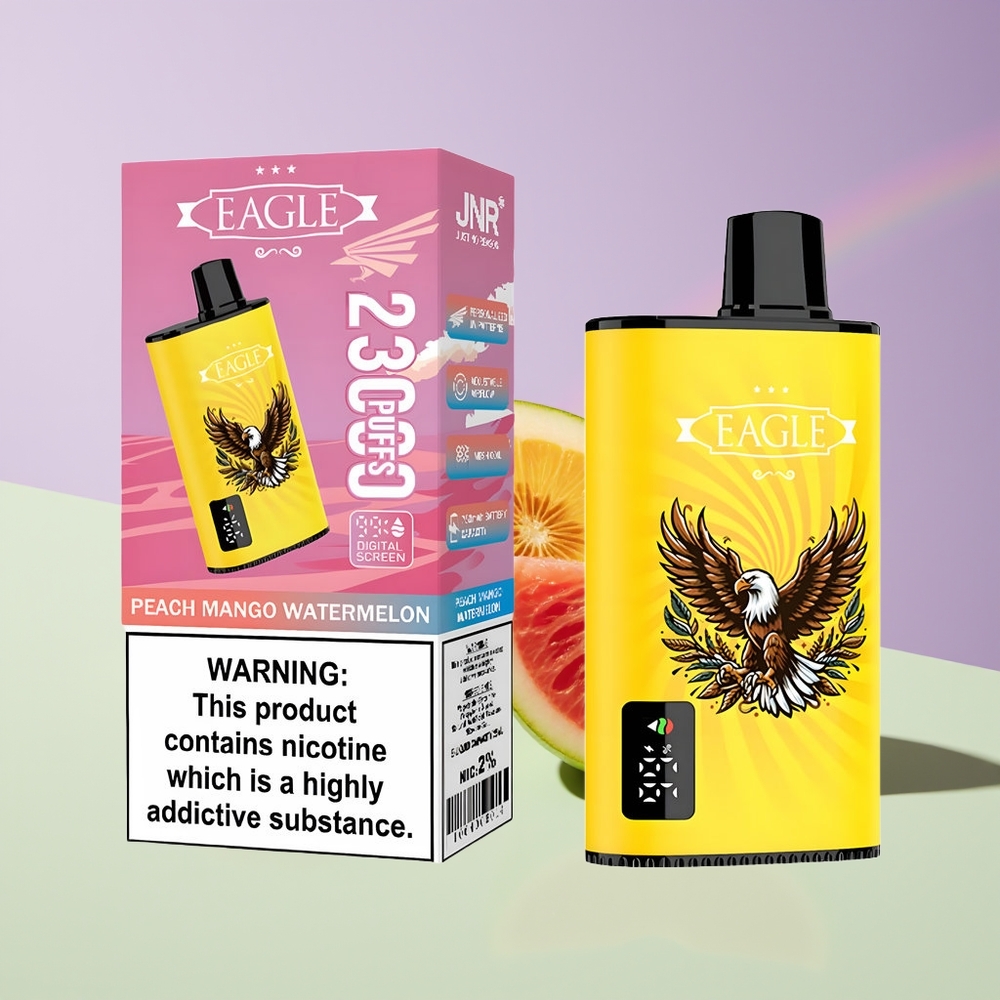 Wholesale Finland JNR EAGLE Smart 23000 Puffs Persikka Mango Vesimeloni Type-C
