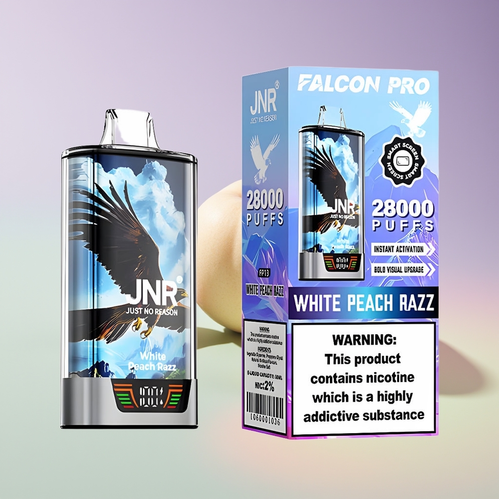 Wholesale Finland JNR Falcon Pro 28000 Valkoinen Persikka Razz