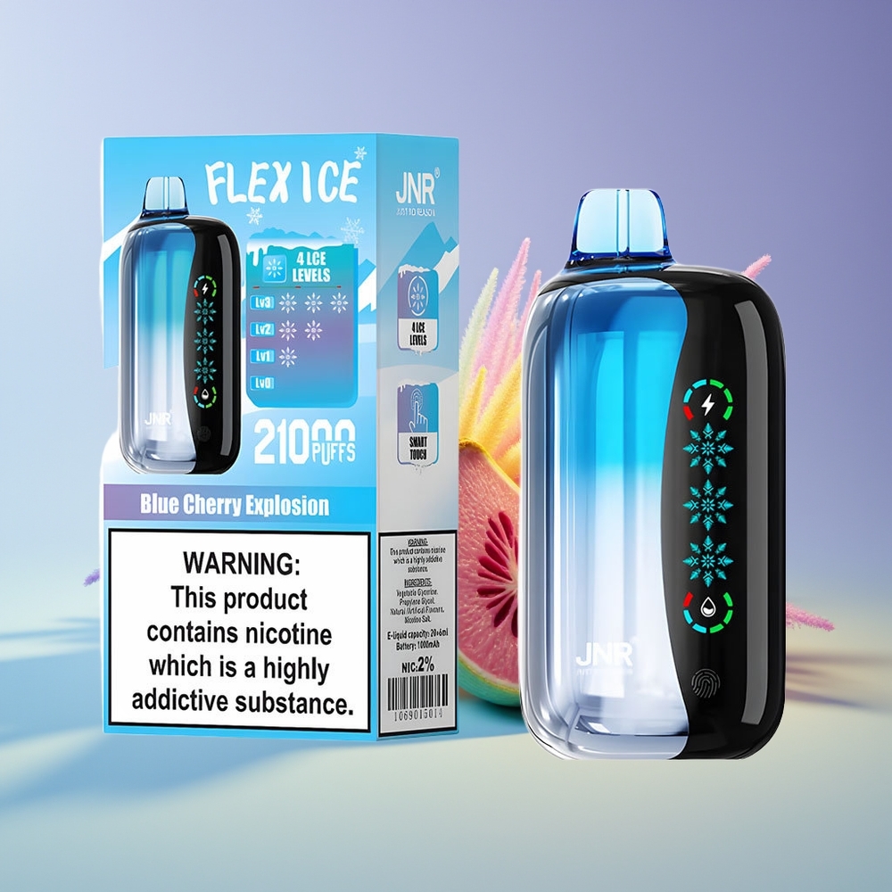 Wholesale Finland JNR Flex Ice 21000 Puffs Sininen Kirsikan Räjähdys