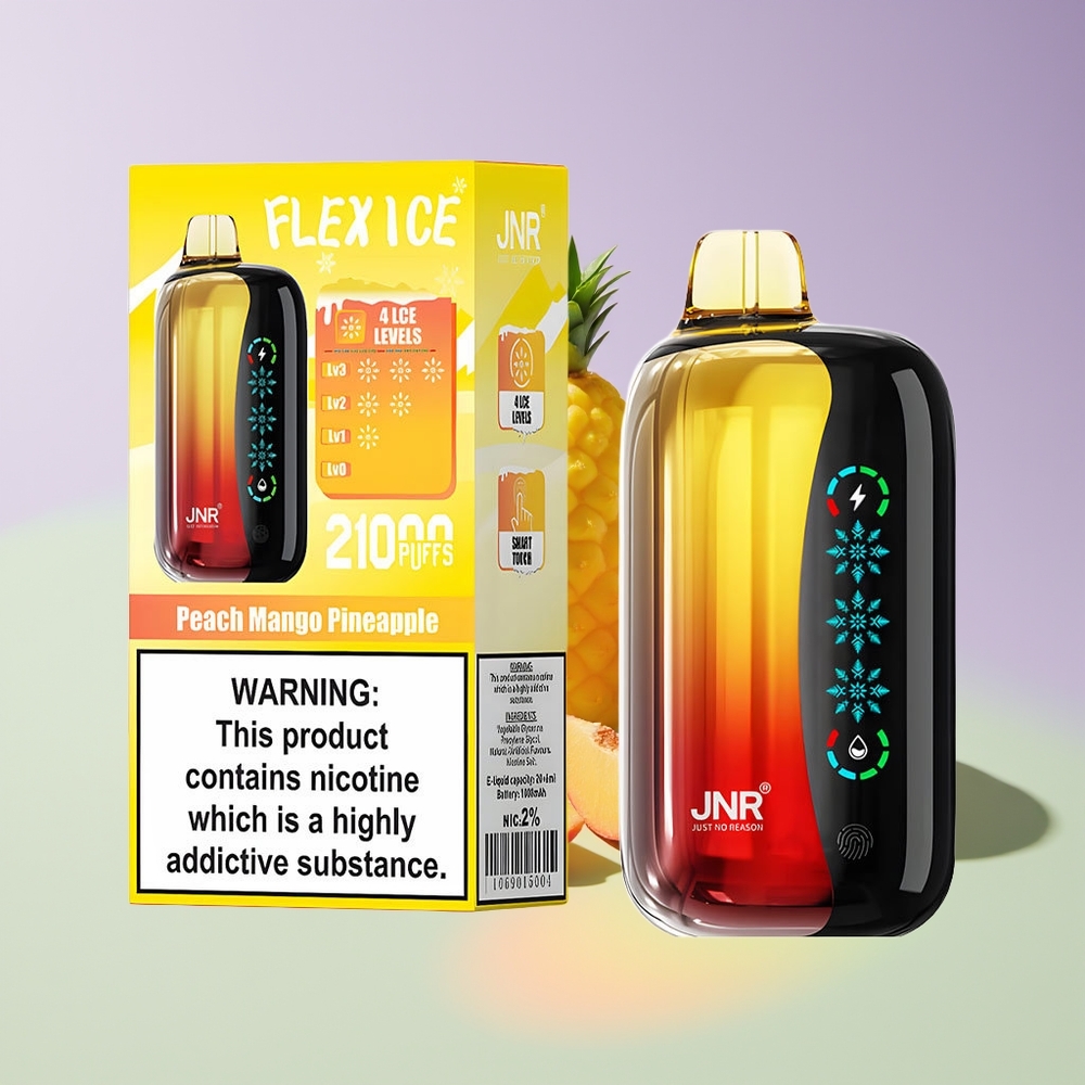 Wholesale Finland JNR Flex Ice 21000 Puhallusta Persikka Mango Ananas