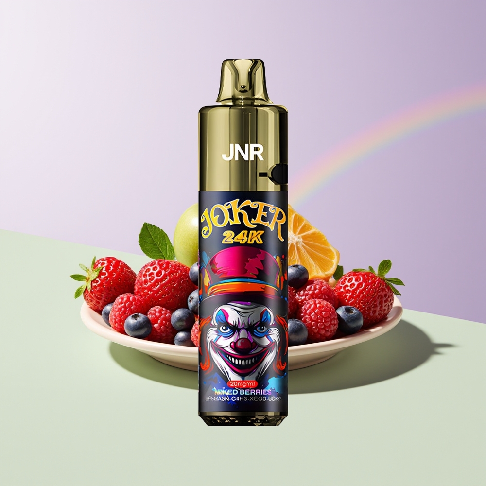 Wholesale Finland JNR Joker 24000 Puffs Sekalaiset Marjat Kertakäyttöinen Höyrystin