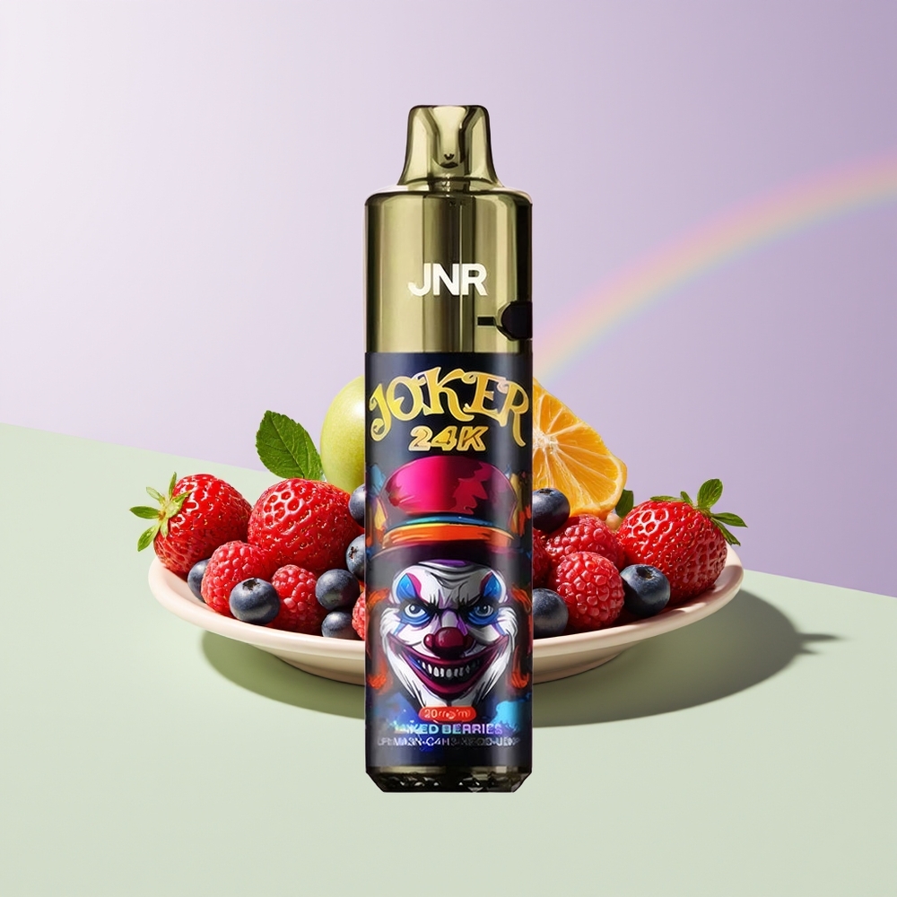 Wholesale Finland JNR Joker 24000 Puffs Sekalaiset Marjat Kertakäyttöinen Höyrystin