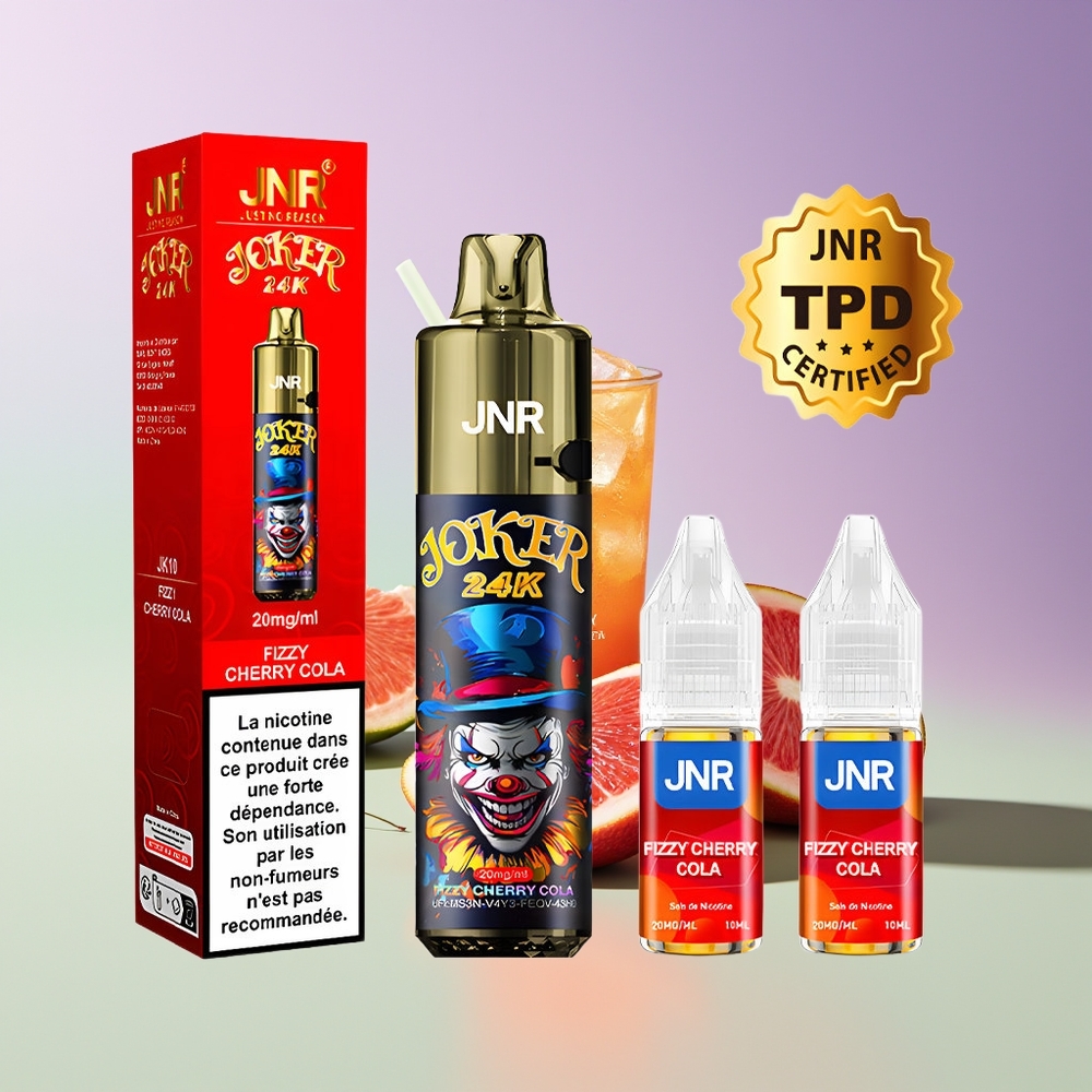 Wholesale Finland JNR Joker 24K 24000 Puffs Farkku Kirsikka-Kola