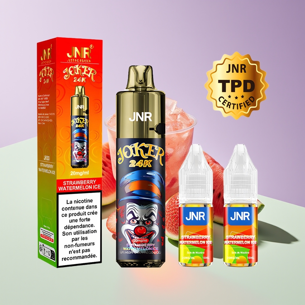 Wholesale Finland JNR Joker 24K 24000 Puffs Mansikka-Arbuusi-Jää