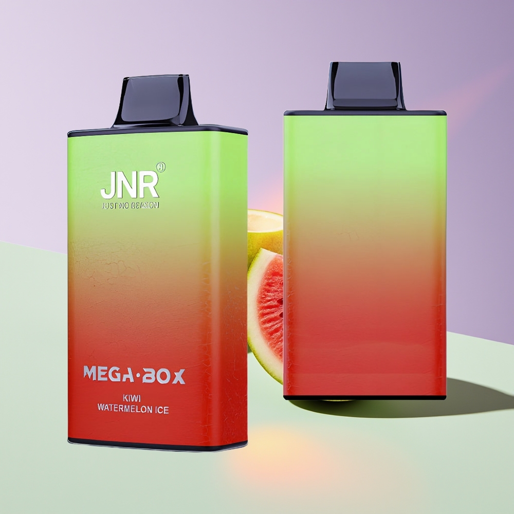 Wholesale Finland JNR Mega Box 25000 Puffs Kiiwi-Vesimeloni-Jää Kertakäyttöinen Höyrystin