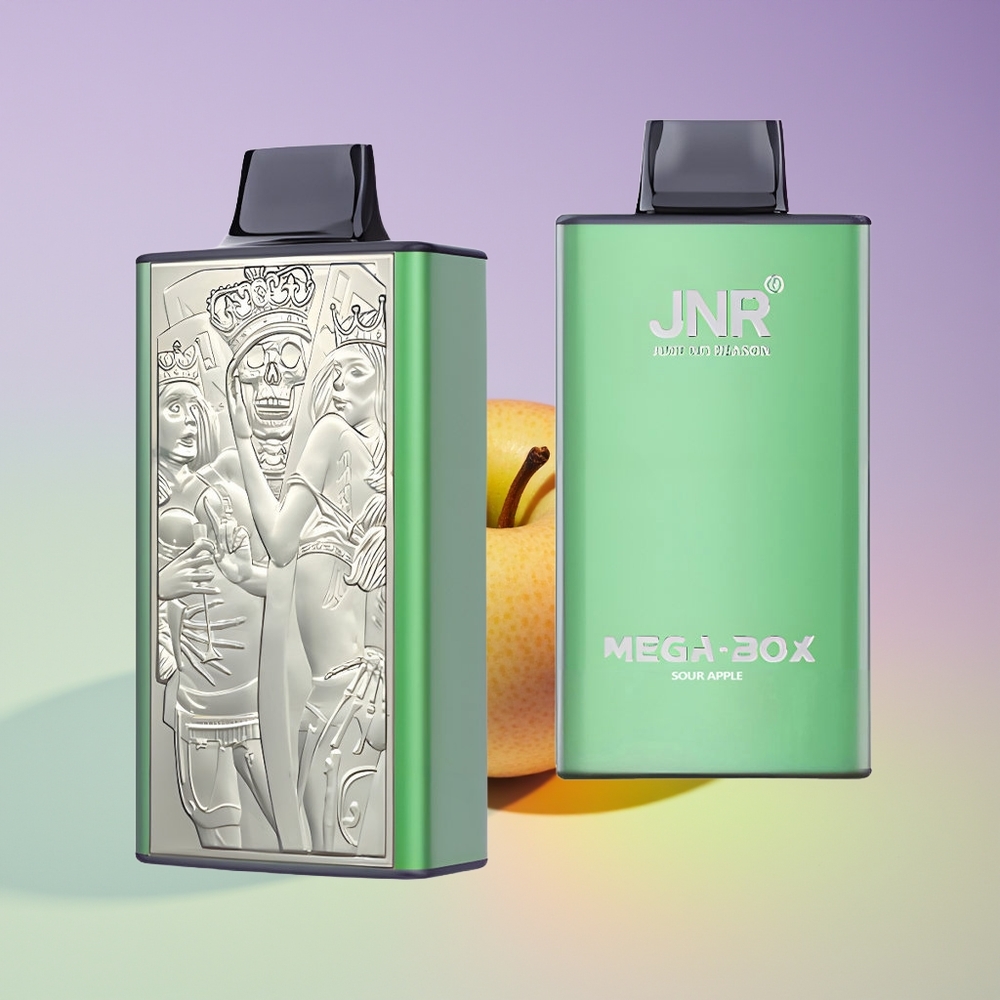 Wholesale Finland JNR Mega Box 25000 Puhallusta Hapan Omena
