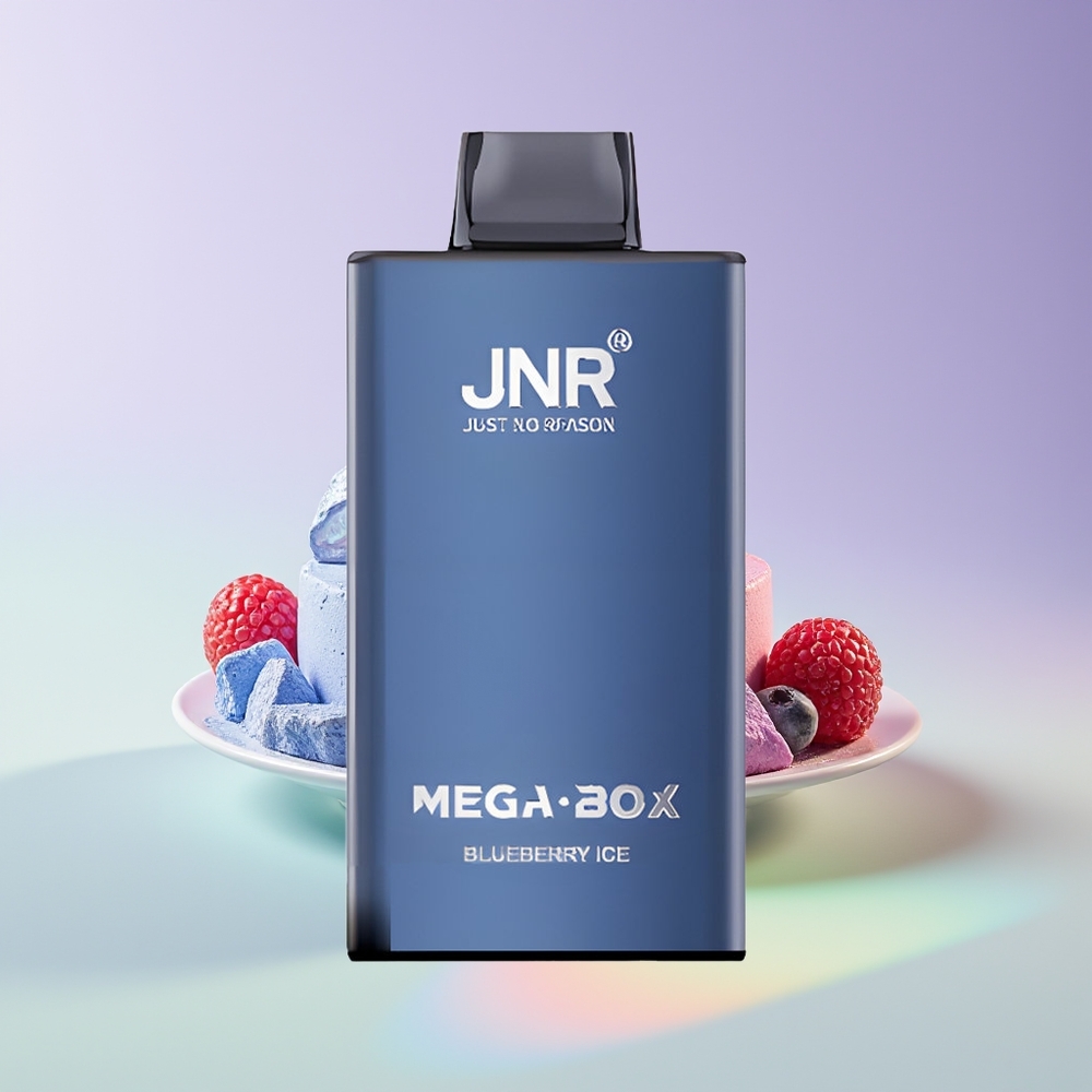 Wholesale Finland JNR Mega Box 25000 Puhallusta Kertakäyttöinen Höyrystin Mustikkajää