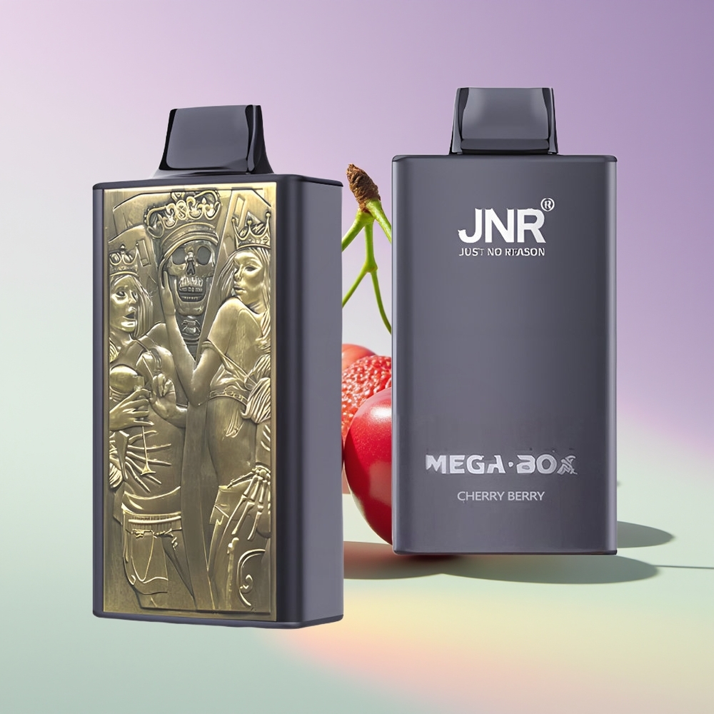 Wholesale Finland JNR Mega Box 25000 Puhallusta Kirsikka-Marja Kertakäyttöinen Höyrystin