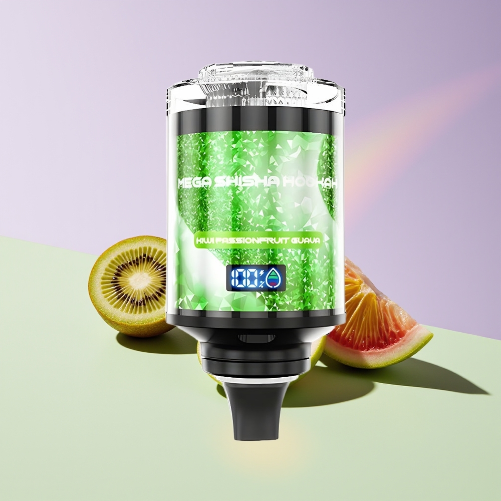 Wholesale Finland JNR Mega Shisha Hookah 100K Kiivi Passiohedelmä Guava