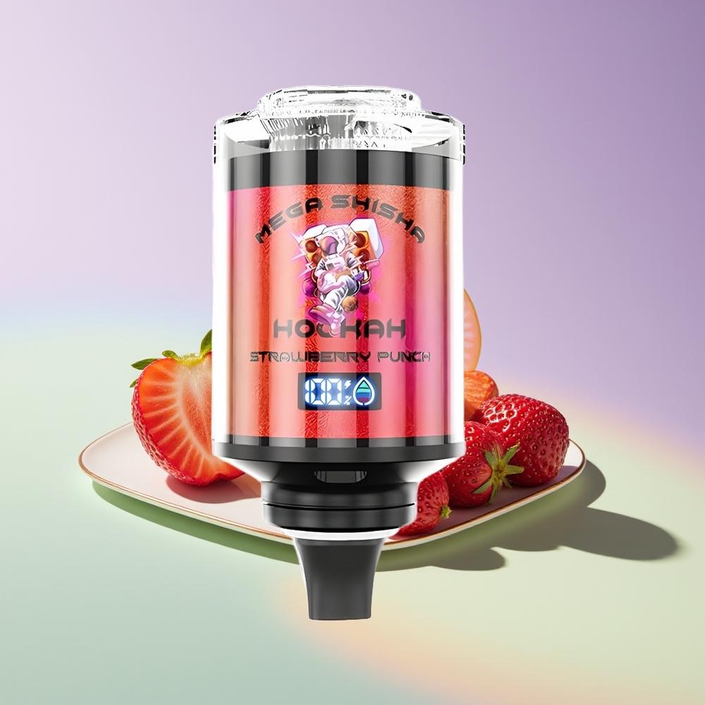 Wholesale Finland JNR Mega Shisha Hookah 100K Mansikka Isku