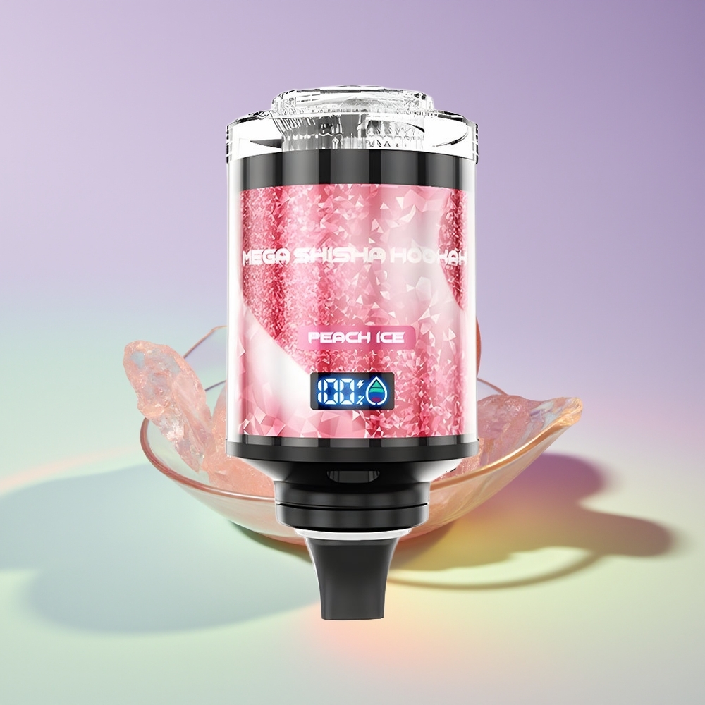 Wholesale Finland JNR Mega Shisha Hookah 100K Persikka Jää