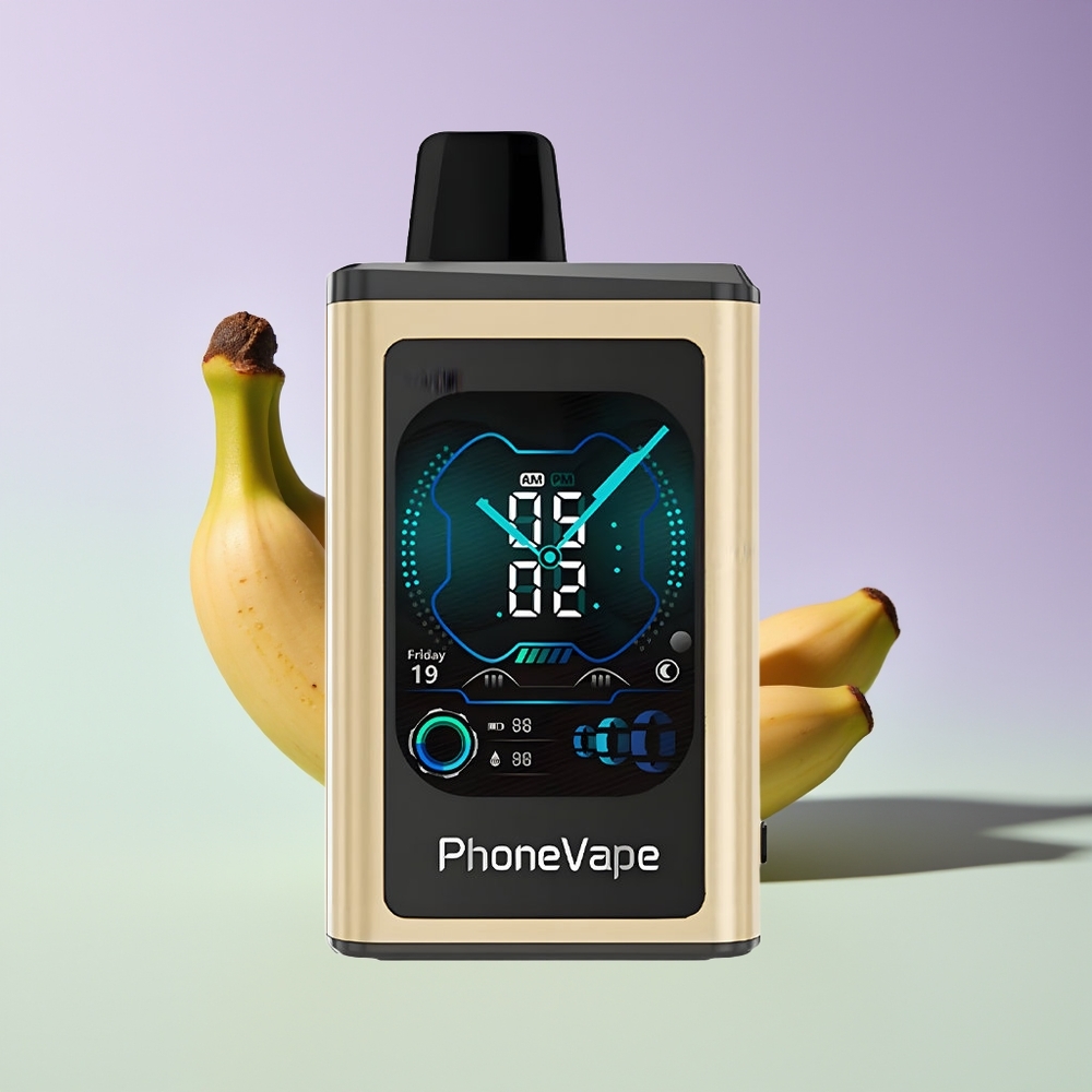 Wholesale Finland JNR PhoneVape 30000 puffs App Controlled Banaanijää