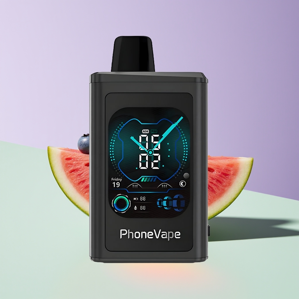 Wholesale Finland JNR PhoneVape 30000 puffs Mustikka Vesimeloni