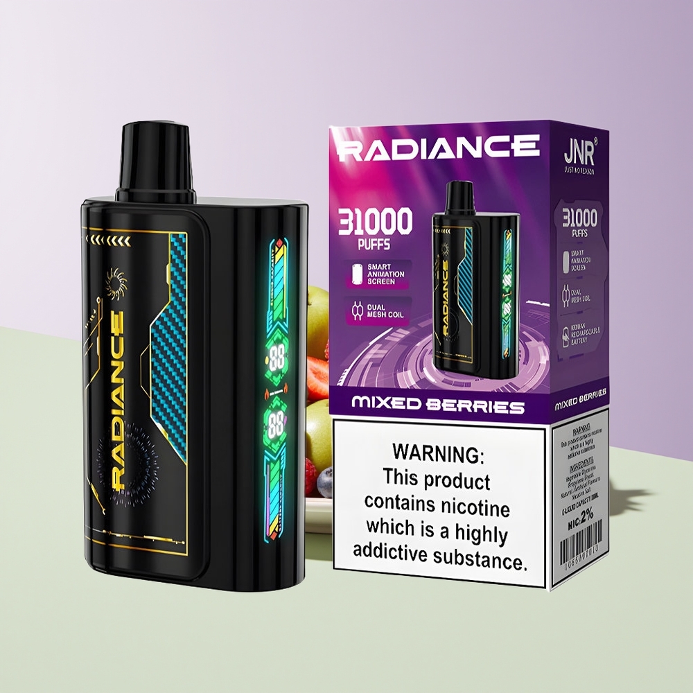 Wholesale Finland JNR Radiance 31000 Puhallusta Kertakäyttöinen Höyrystin Sekalaiset Marjat