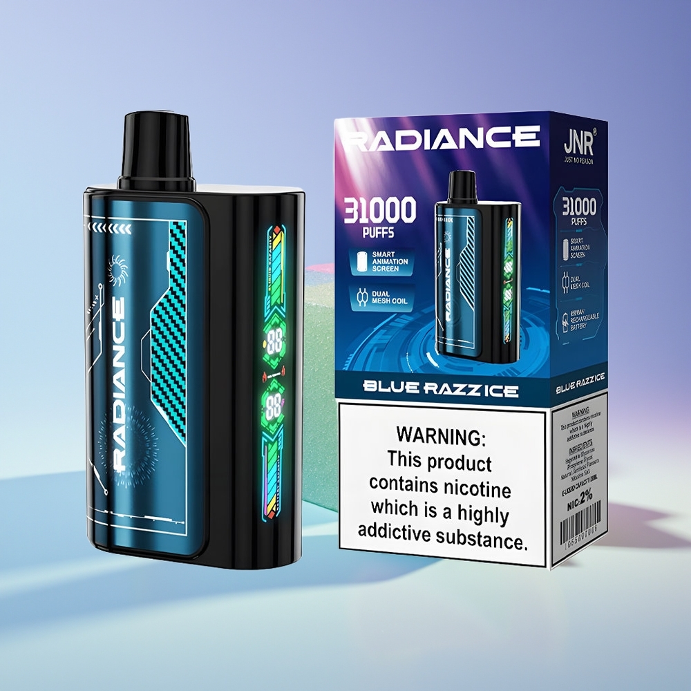Wholesale Finland JNR Radiance 31000 Puhallusta Sininen Vadelma Jää