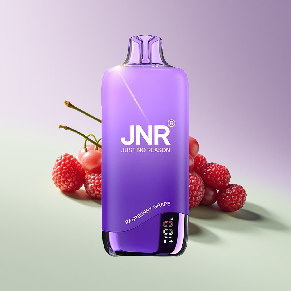 Wholesale Finland JNR Rainbow 10500 Puhdista Vaihdettava Vape Vadelma Viinirypäle
