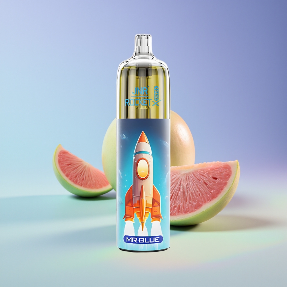 Wholesale Finland JNR Rocket-X 850mAh Kertakäyttöinen Höyrystin Herra Sininen