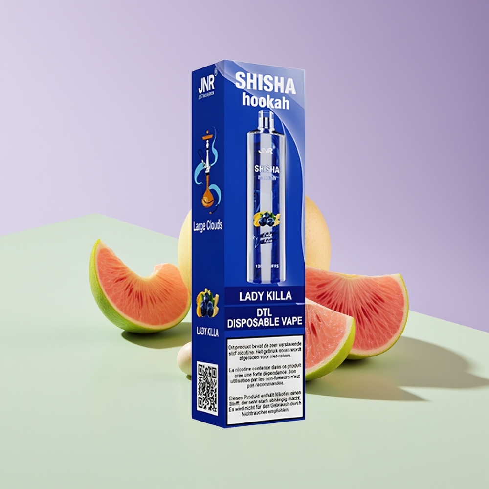 Wholesale Finland JNR Shisha Hookah 12000 Puffs Lady Killa