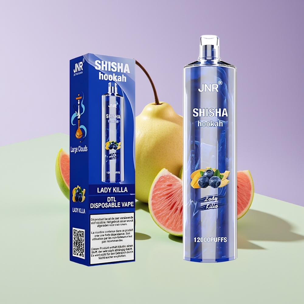 Wholesale Finland JNR Shisha Hookah 12000 Puffs Lady Killa